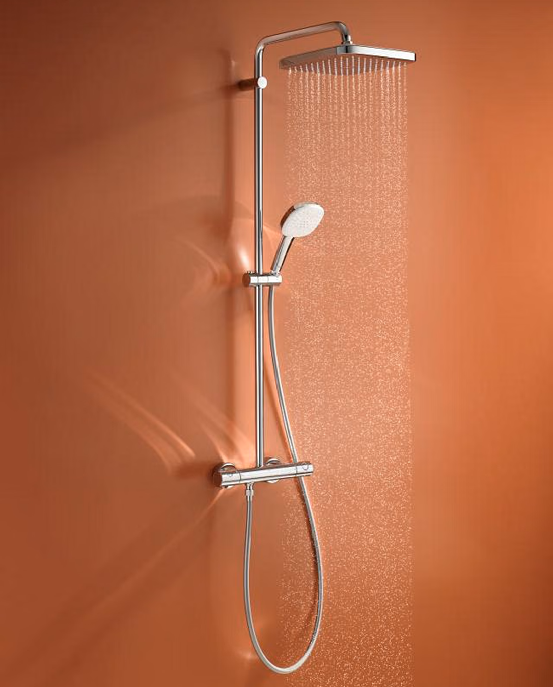 GROHE Tempesta System 250 Cube Duschsystem mit Thermostat