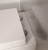 WC a libera installazione VIREO Bianco