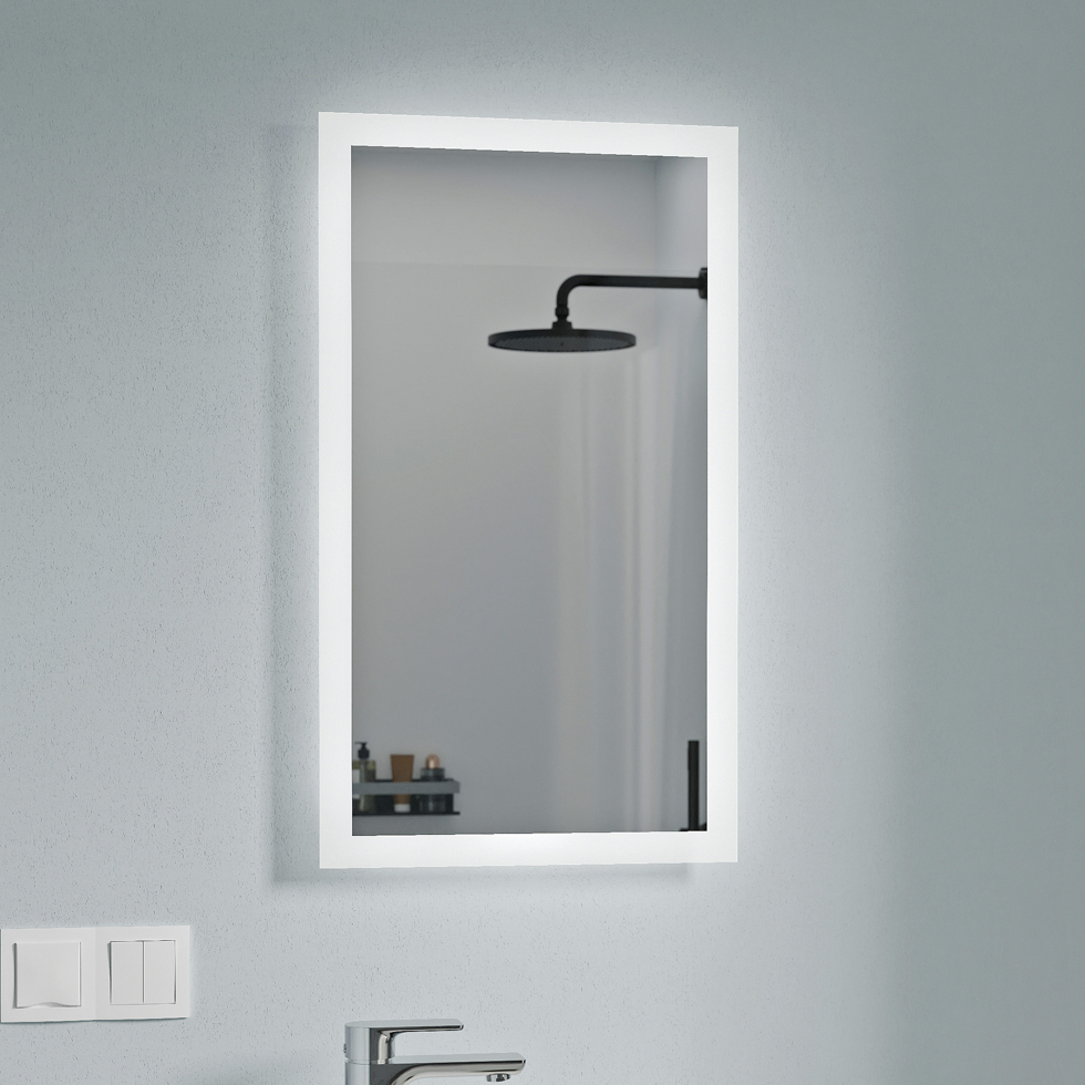 Specchio da bagno VARO rettangolare