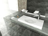 Lavabo a parete Lavabo da appoggio BS6059 in marmo fuso