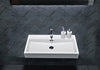 Lavabo a parete Lavabo da appoggio BS6002 in marmo fuso