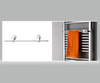 Termosifone da bagno scaldasalviette R18W