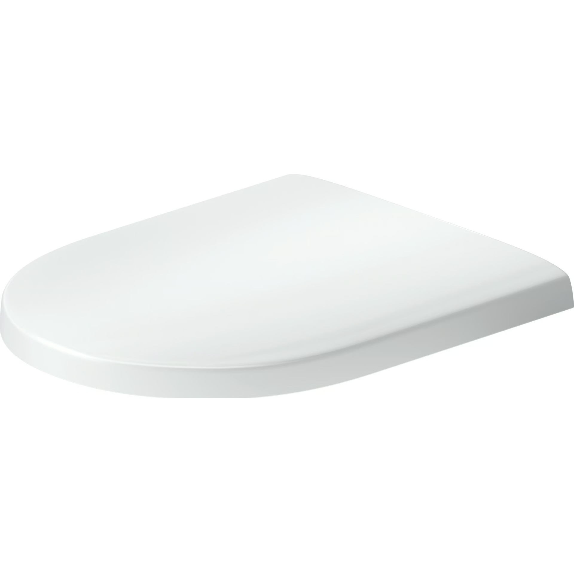 Copriwater universale Duravit Univavo con chiusura ammortizzata, rotondo 
