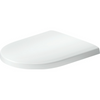 Copriwater universale Duravit Univavo con chiusura ammortizzata, rotondo 